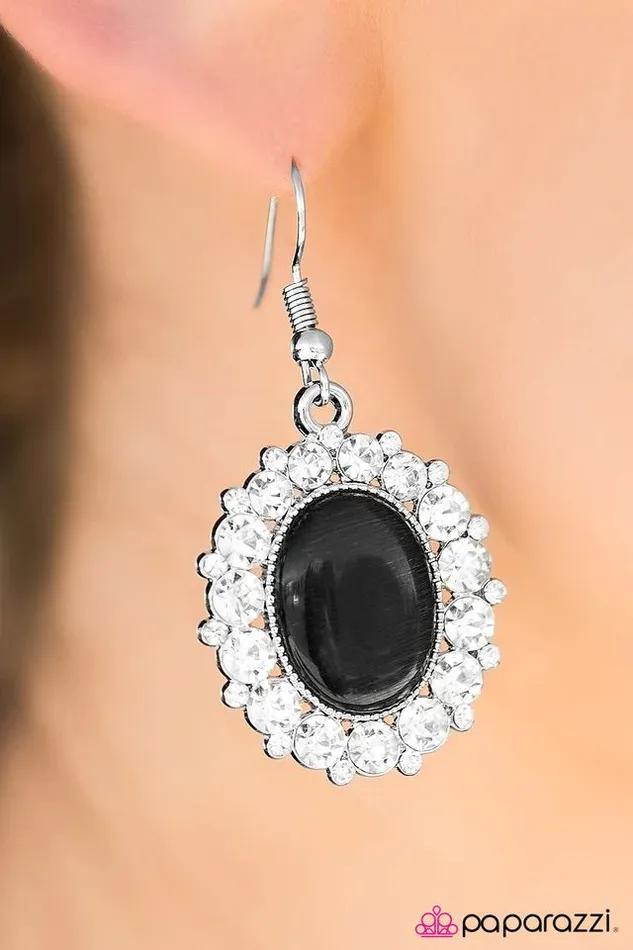 Earrings Paparazzi Jewelry Paparazzi Earring Wouldnt It Be ICE Black
