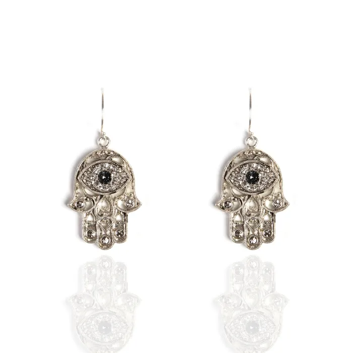 Earrings Virgins Saints Angels Hamsa Hook Earrings