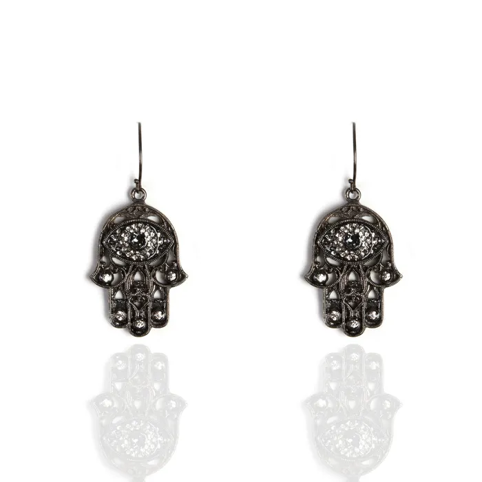 Earrings Virgins Saints Angels Hamsa Hook Earrings