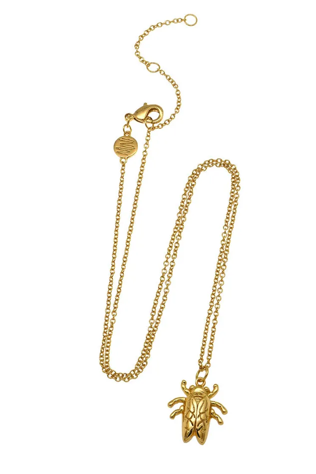 Goldbug Collection Necklaces Goldbug Baby Bug Charm Necklace