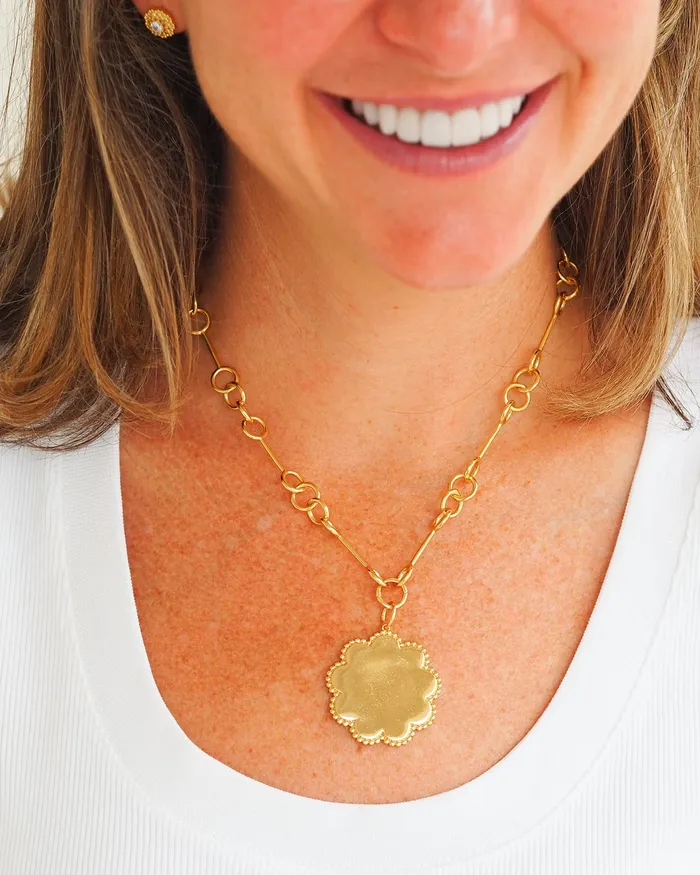 Goldbug Collection Necklaces Goldbug Wishbone Chain Necklace