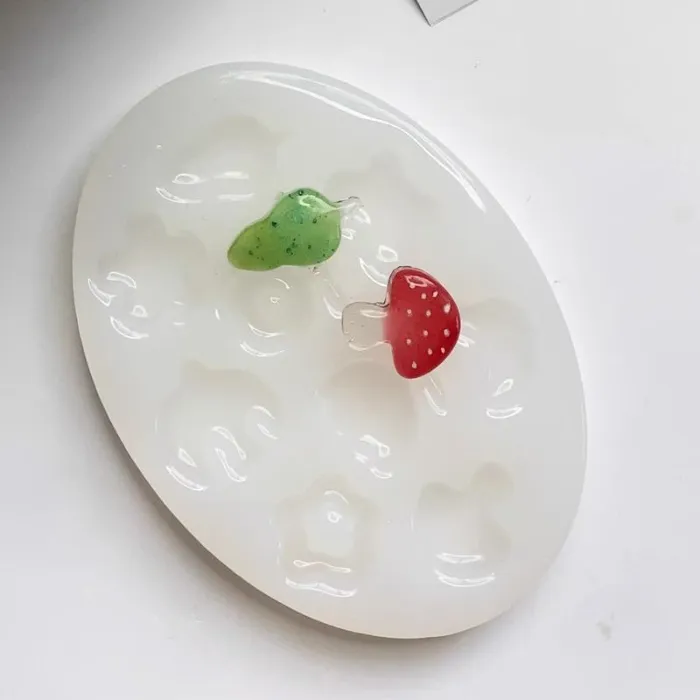 Handmade Botanical Animal Earrings Accessories Resin Mold IntoResin Earrings