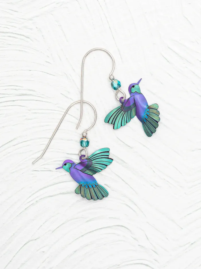 Holly Yashi Earrings Picaflor Earrings in Ultra Violet