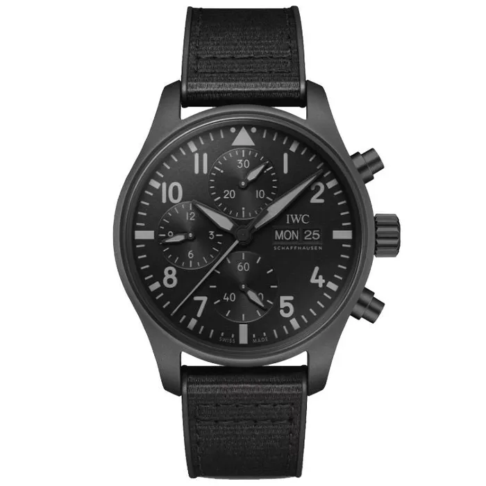 IWC Schaffhausen Watches IWC Pilots watch Chronograph 41 Top Gun Ceratanium IWC Schaffhausen Watches IWC Pilots watch Chronograph 41 Top Gun Ceratanium