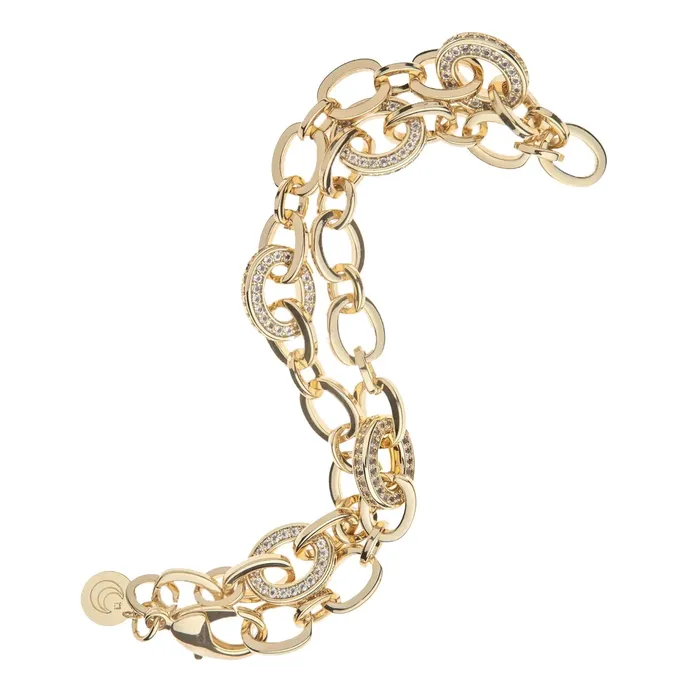 Jane Win Embellished Chunky Link Chain Necklace Jane Win Necklaces
