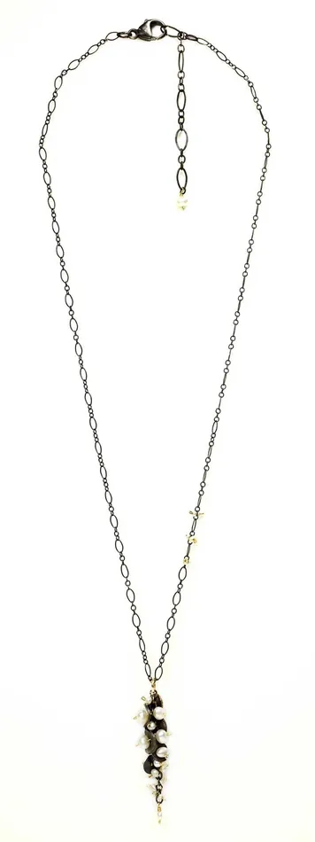 Necklaces Calliope Pearl Cascade Necklace