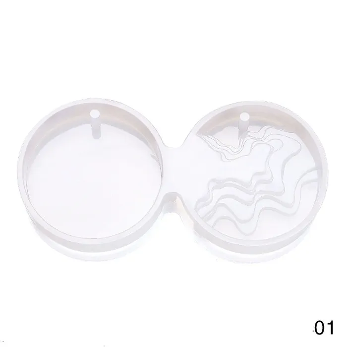 Necklaces IntoResin 3 Pcs Island Shape Necklace Resin Mold