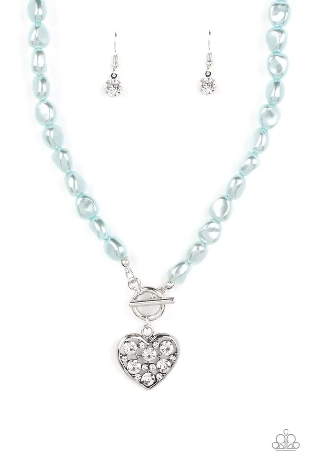 Necklaces Paparazzi Jewelry Paparazzi Necklace Color Me Smitten Blue Necklaces Paparazzi Jewelry Paparazzi Necklace Color Me Smitten Blue