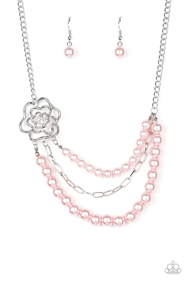Necklaces Paparazzi Jewelry Paparazzi Necklace Fabulously Floral Pink Necklaces Paparazzi Jewelry Paparazzi Necklace Fabulously Floral Pink