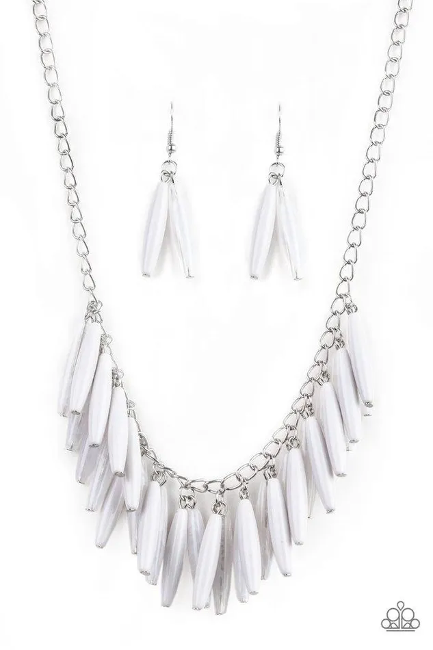 Necklaces Paparazzi Jewelry Paparazzi Necklace Full Of Flavor White