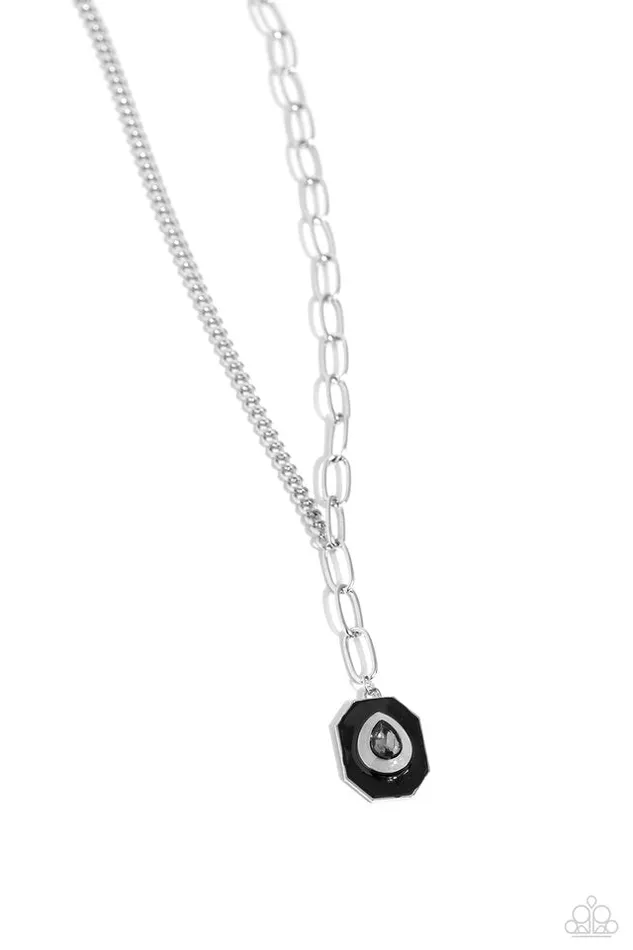 Necklaces Paparazzi Jewelry Paparazzi Necklace Hexagonal Hallmark Silver Necklaces Paparazzi Jewelry Paparazzi Necklace Hexagonal Hallmark Silver