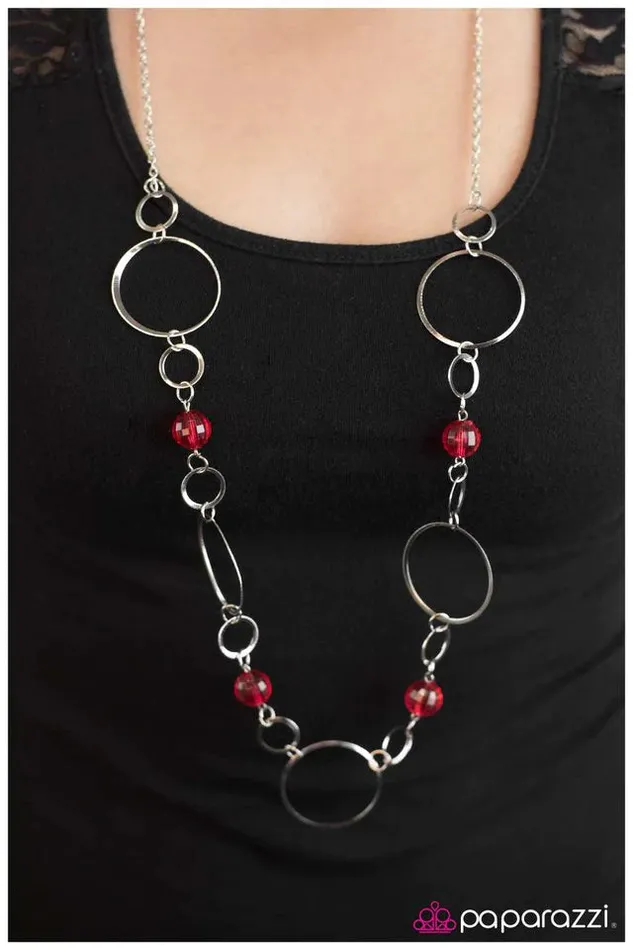 Necklaces Paparazzi Jewelry Paparazzi Necklace Lets Start At the Very Beginning Red