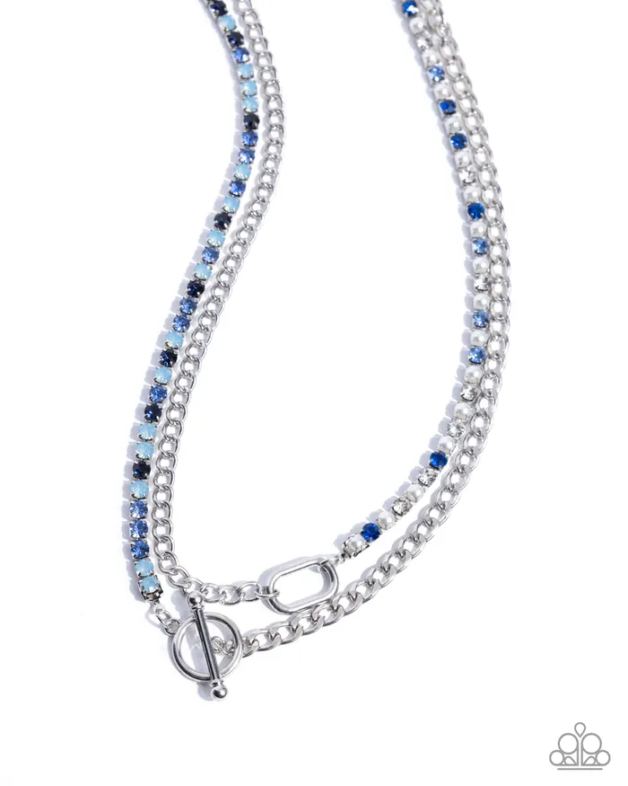 Necklaces Paparazzi Jewelry Paparazzi Necklace Mismatched Makeover Blue Necklaces Paparazzi Jewelry Paparazzi Necklace Mismatched Makeover Blue