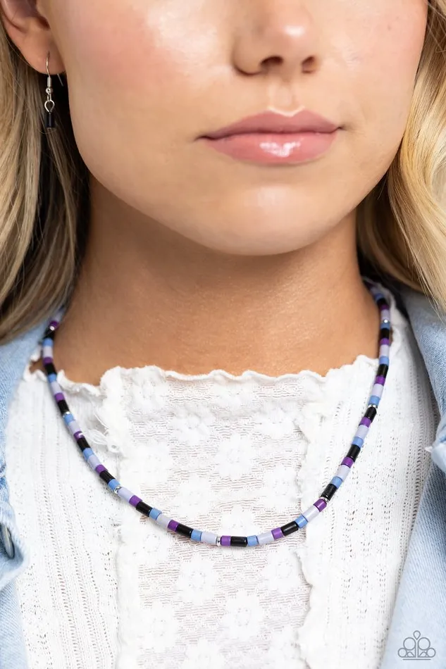 Necklaces Paparazzi Jewelry Paparazzi Necklace Natural Nonchalance Black