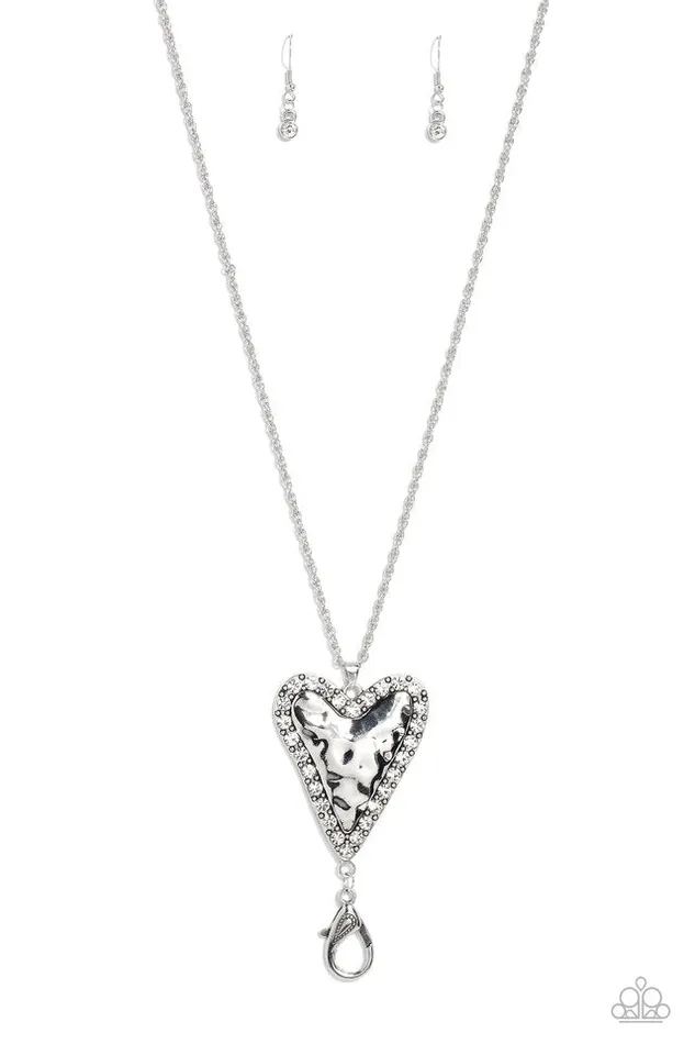 Necklaces Paparazzi Jewelry Paparazzi Necklace Radiant Romeo White
