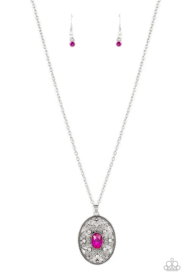 Necklaces Paparazzi Jewelry Paparazzi Necklace Sonata Swing Pink Necklaces Paparazzi Jewelry Paparazzi Necklace Sonata Swing Pink