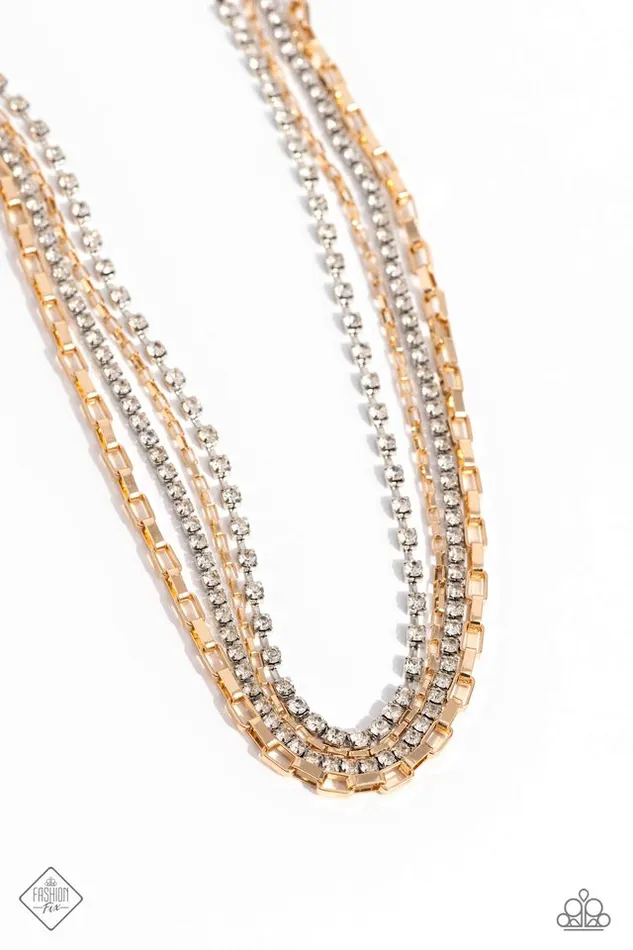 Necklaces Paparazzi Jewelry Paparazzi Necklace SQUARE Necessities Multi Necklaces Paparazzi Jewelry Paparazzi Necklace SQUARE Necessities Multi