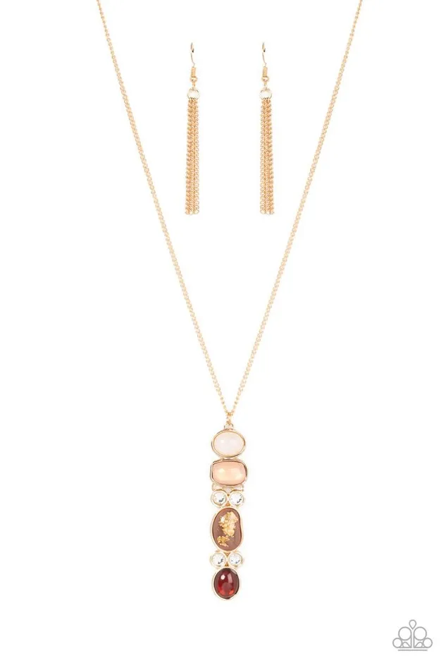 Necklaces Paparazzi Jewelry Paparazzi Necklace Totem Treasure Brown Necklaces Paparazzi Jewelry Paparazzi Necklace Totem Treasure Brown