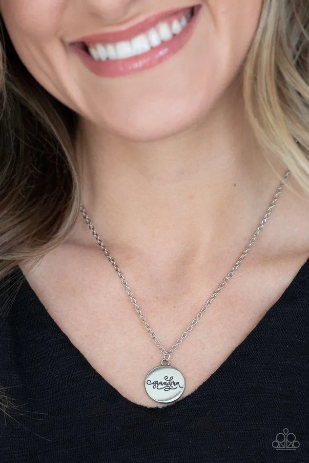 Necklaces Paparazzi Jewelry Paparazzi Necklace Worlds Best Grandma Silver