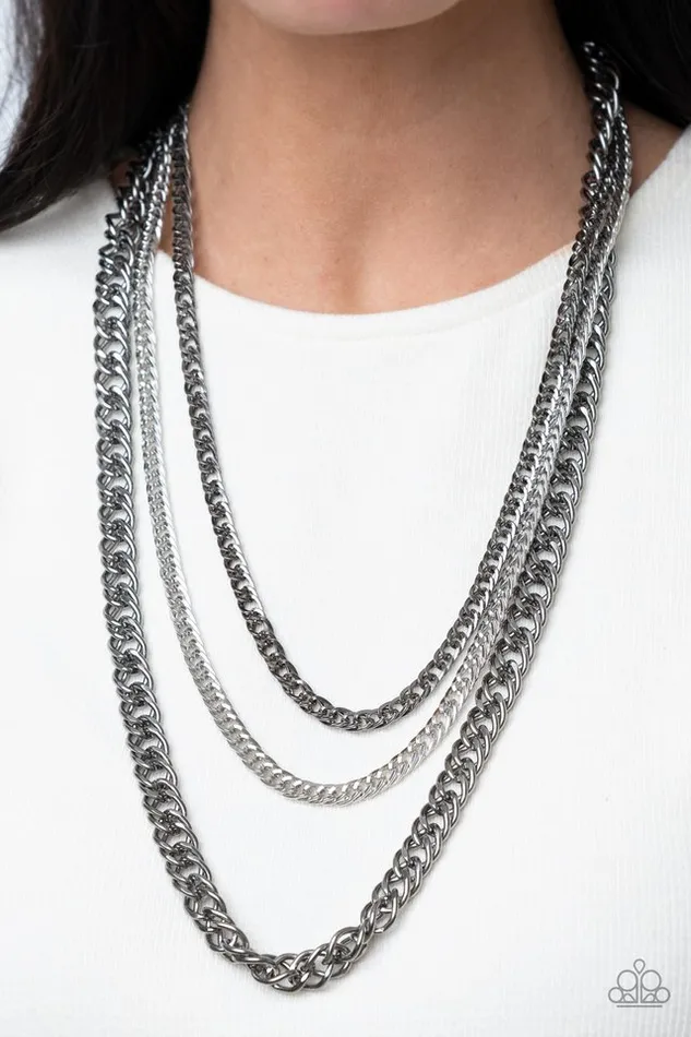 Necklaces Paparazzi Necklace Chain of Champions Multi Paparazzi Jewelry