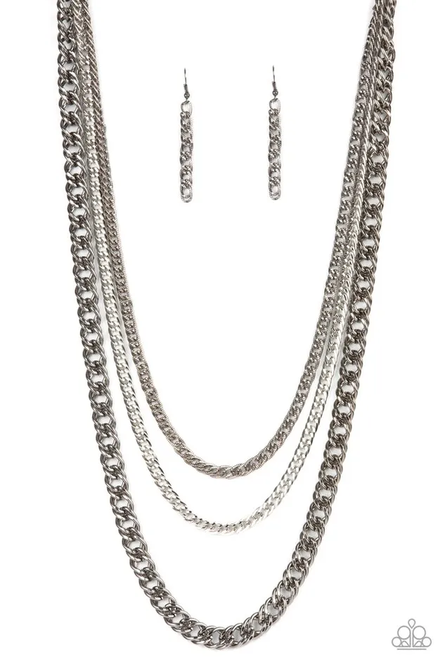 Necklaces Paparazzi Necklace Chain of Champions Multi Paparazzi Jewelry Necklaces Paparazzi Necklace Chain of Champions Multi Paparazzi Jewelry