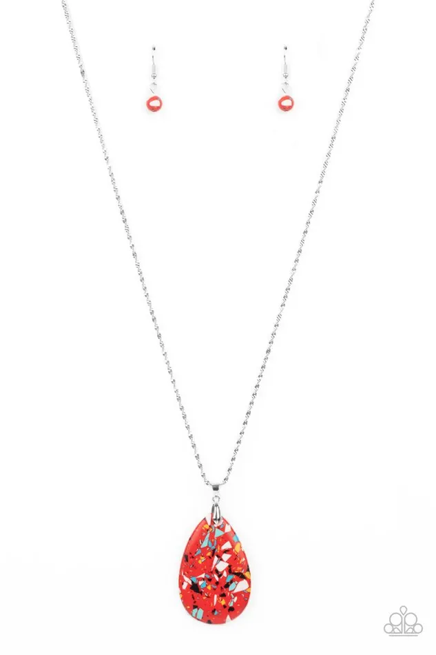 Necklaces Paparazzi Necklace Extra Elemental Red Paparazzi Jewelry Necklaces Paparazzi Necklace Extra Elemental Red Paparazzi Jewelry
