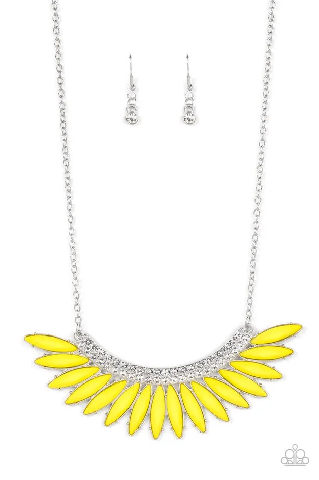 Necklaces Paparazzi Necklace Flauntable Flamboyance Yellow Paparazzi Jewelry Necklaces Paparazzi Necklace Flauntable Flamboyance Yellow Paparazzi Jewelry