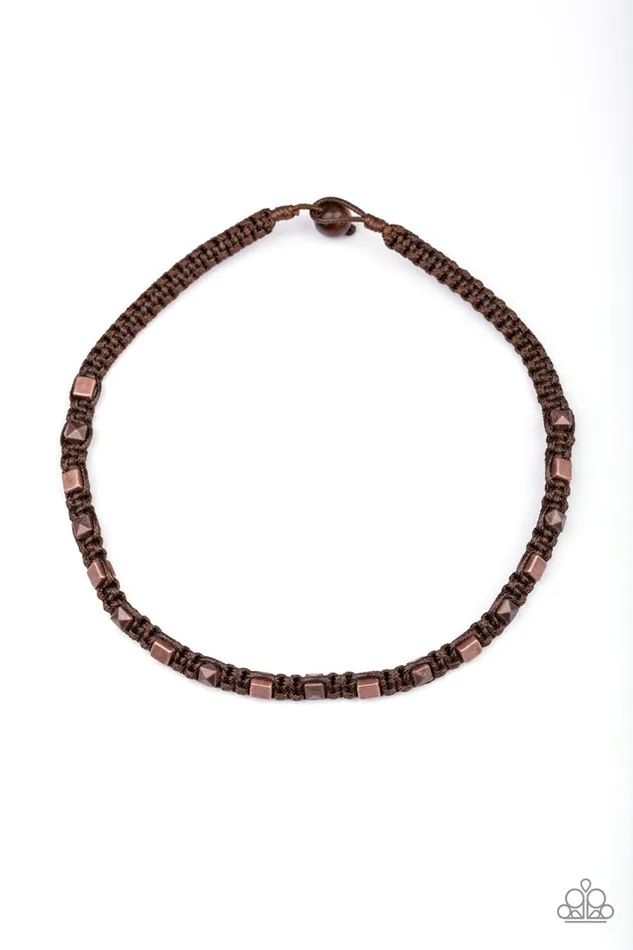 Necklaces Paparazzi Necklace Grunge Rush Brown Paparazzi Jewelry Necklaces Paparazzi Necklace Grunge Rush Brown Paparazzi Jewelry