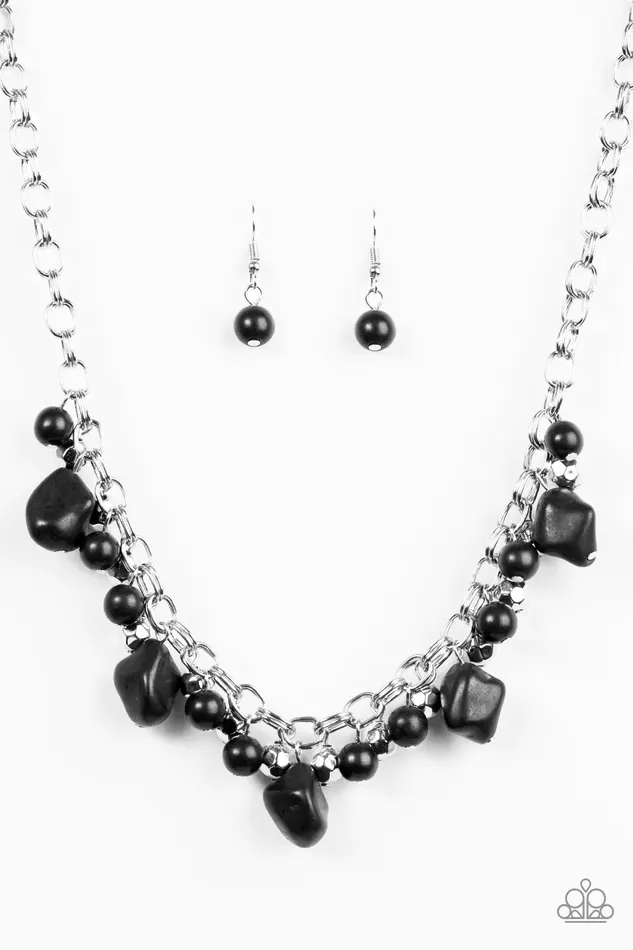 Necklaces Paparazzi Necklace Paleo Princess Black Paparazzi Jewelry