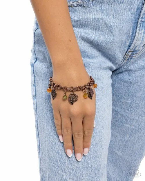 Paparazzi Bracelet Autumn Equinox Copper Paparazzi Jewelry Bracelets