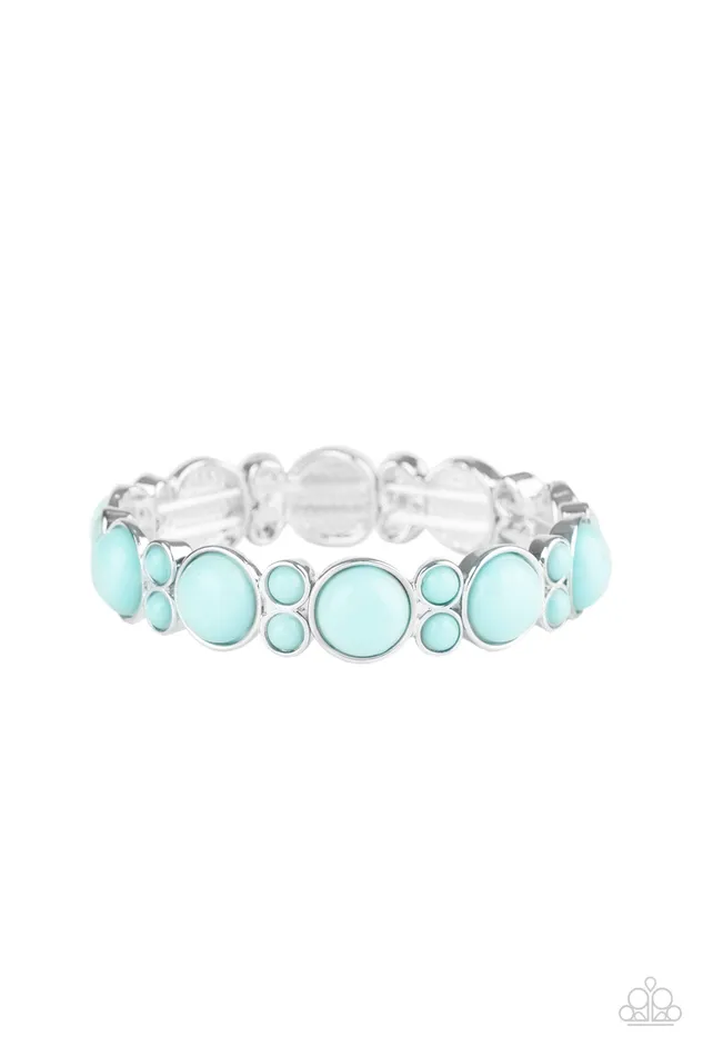 Paparazzi Bracelet Bubbly Belle Blue Paparazzi Jewelry Bracelets