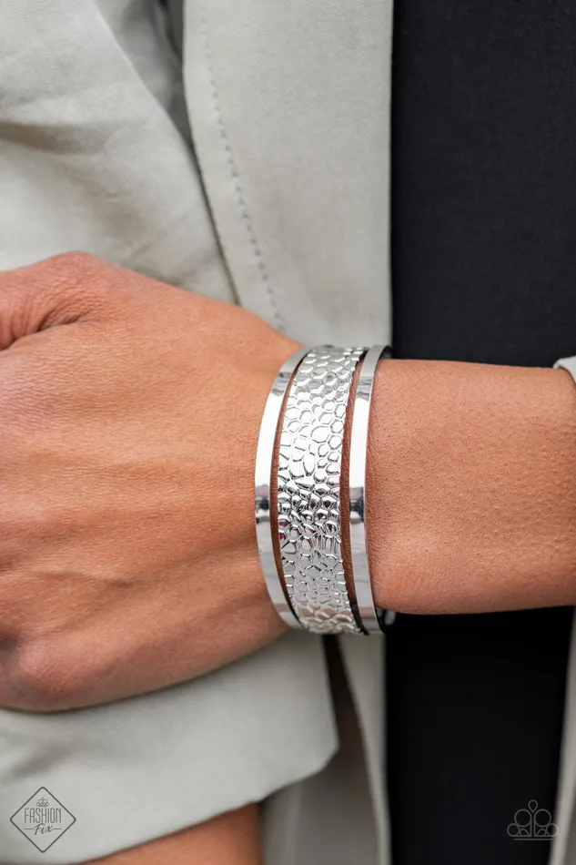 Paparazzi Bracelet Fashion Fix Feb 2021 Jungle Jingle Silver Paparazzi Jewelry Bracelets
