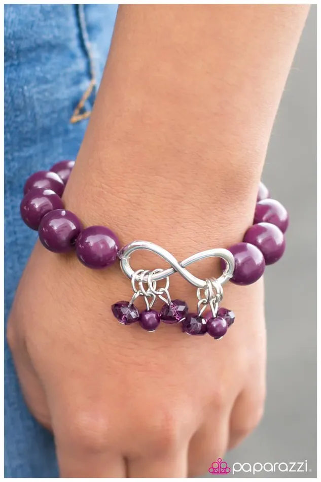 Paparazzi Bracelet Forevermore purple Paparazzi Jewelry Bracelets