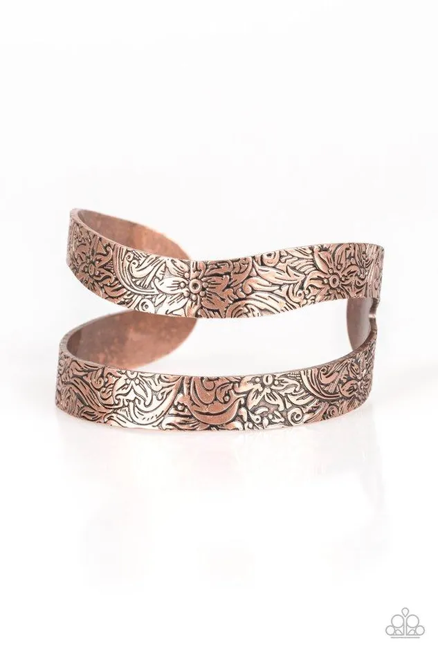 Paparazzi Bracelet Garden Goddess Copper Paparazzi Jewelry Bracelets