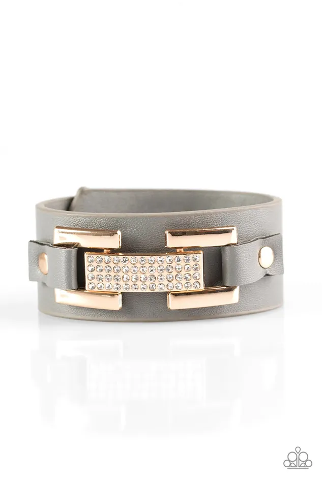 Paparazzi Bracelet Going Platinum Gold Paparazzi Jewelry Bracelets
