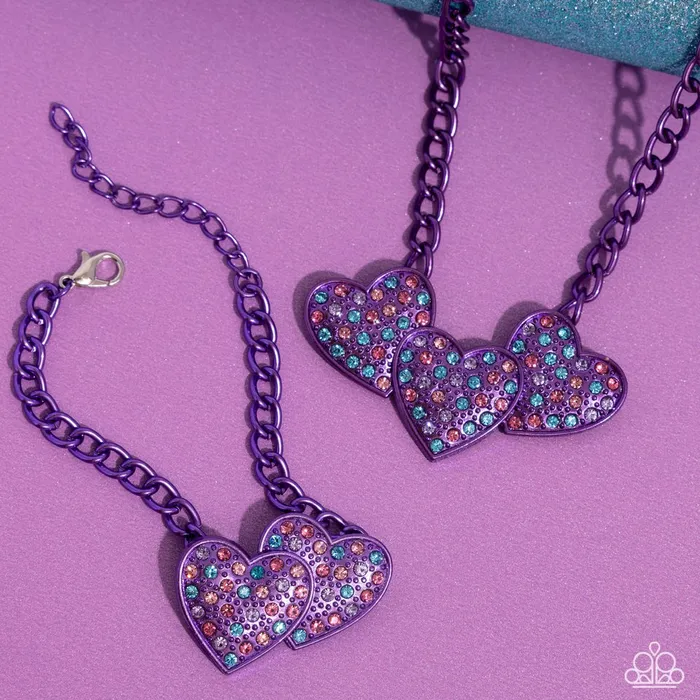 Paparazzi Bracelet Lovestruck Lineup Purple Paparazzi Jewelry Bracelets Paparazzi Bracelet Lovestruck Lineup Purple Paparazzi Jewelry Bracelets