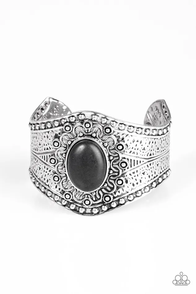Paparazzi Bracelet Mojave Majesty Black Paparazzi Jewelry Bracelets