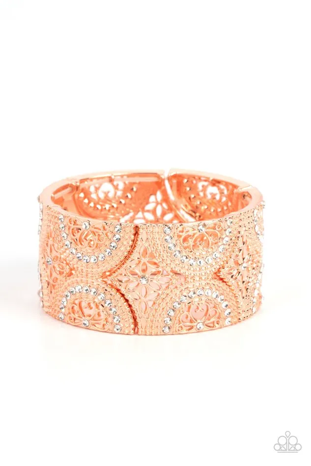 Paparazzi Bracelet Wheeling and Dealing Copper Paparazzi Jewelry Bracelets Paparazzi Bracelet Wheeling and Dealing Copper Paparazzi Jewelry Bracelets