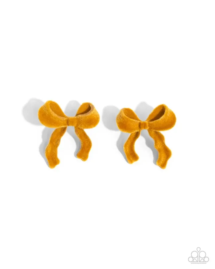 Paparazzi Earring Dapper Dedication Yellow Paparazzi Jewelry Earrings Paparazzi Earring Dapper Dedication Yellow Paparazzi Jewelry Earrings