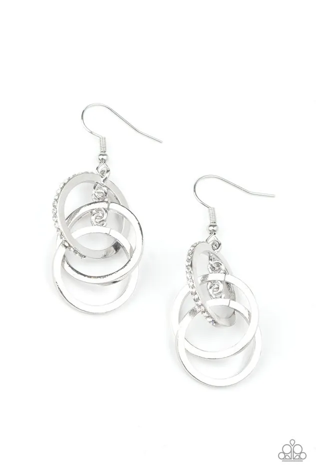 Paparazzi Earring Fiercely Fashionable White Paparazzi Jewelry Earrings Paparazzi Earring Fiercely Fashionable White Paparazzi Jewelry Earrings