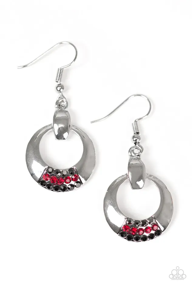 Paparazzi Earring Glitter and Glam Multi Paparazzi Jewelry Earrings