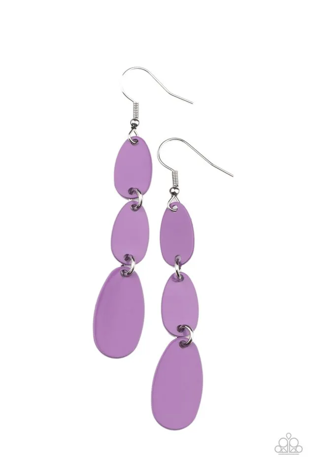 Paparazzi Earring Rainbow Drops Purple Paparazzi Jewelry Earrings Paparazzi Earring Rainbow Drops Purple Paparazzi Jewelry Earrings