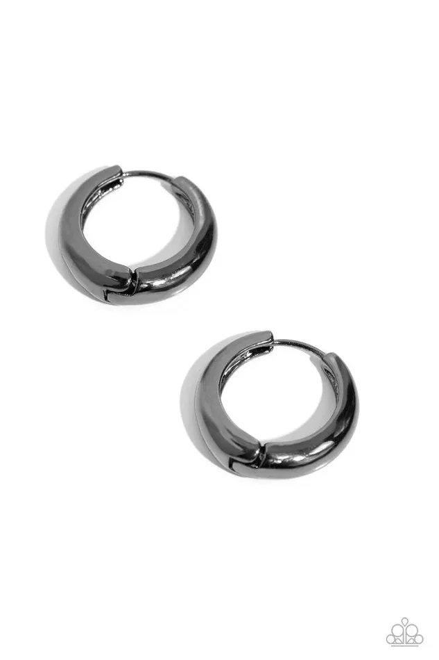 Paparazzi Earring Streamlined Status Black Paparazzi Jewelry Earrings Paparazzi Earring Streamlined Status Black Paparazzi Jewelry Earrings