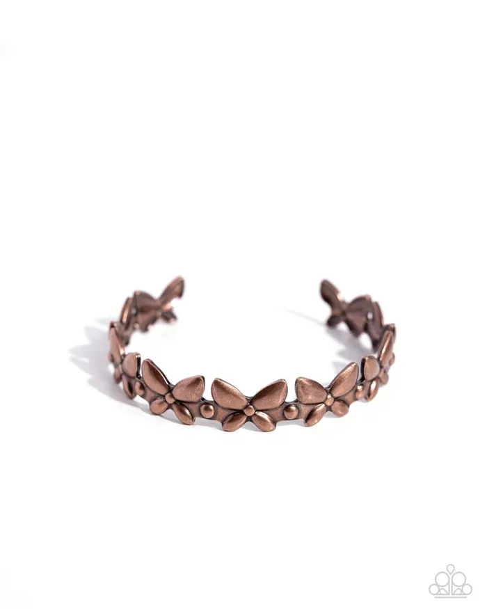 Paparazzi Jewelry Bracelets Paparazzi Bracelet Aerial Amazement Copper Paparazzi Jewelry Bracelets Paparazzi Bracelet Aerial Amazement Copper