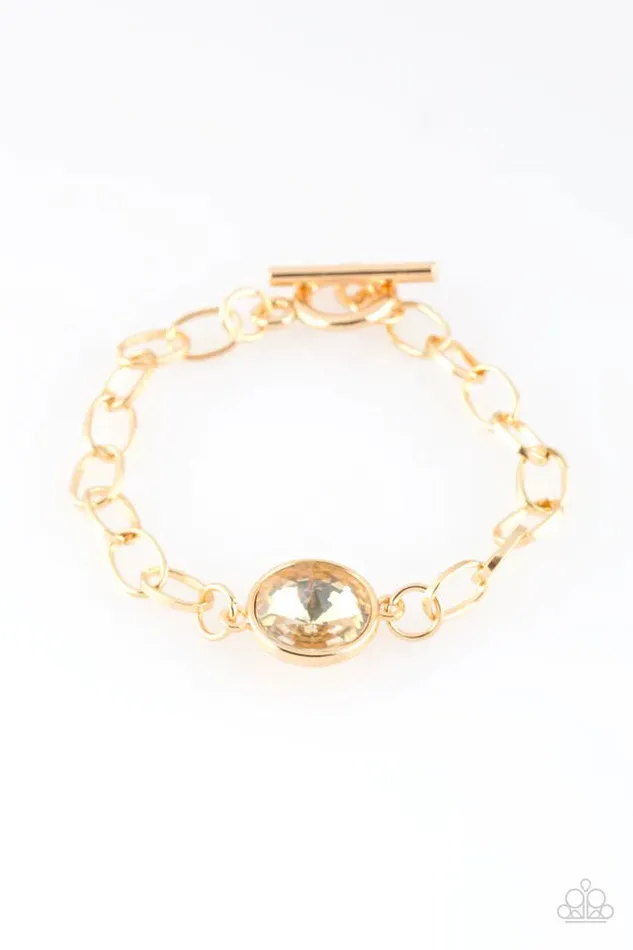 Paparazzi Jewelry Bracelets Paparazzi Bracelet All Aglitter Gold