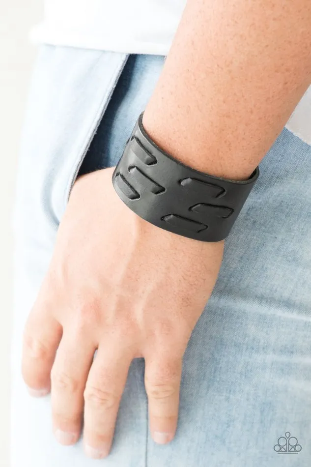 Paparazzi Jewelry Bracelets Paparazzi Bracelet Be Your Own HUNTSMAN Black