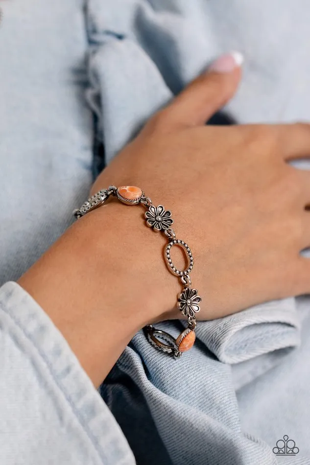Paparazzi Jewelry Bracelets Paparazzi Bracelet Casablanca Craze Orange