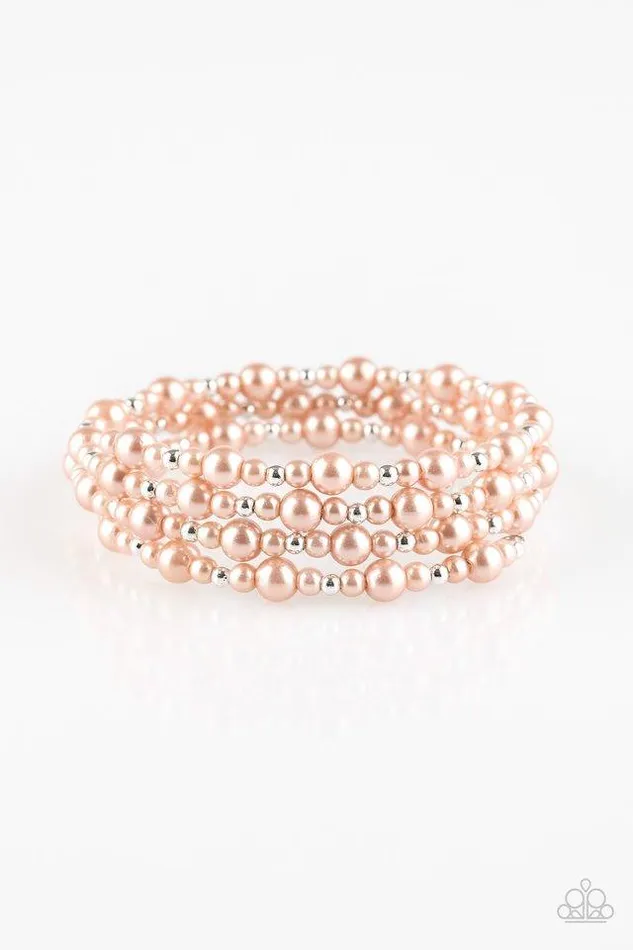 Paparazzi Jewelry Bracelets Paparazzi Bracelet Classic Confidence Brown