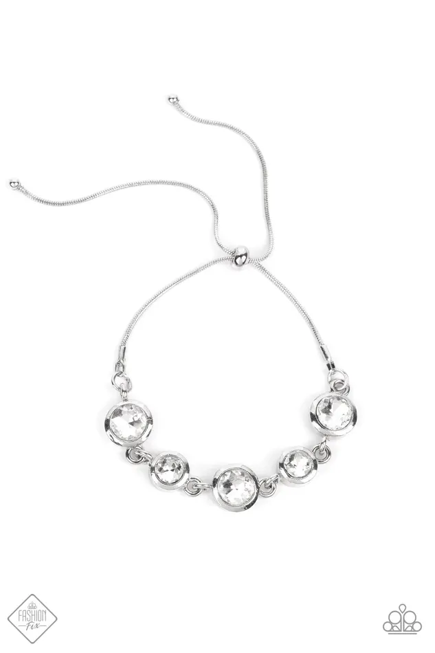 Paparazzi Jewelry Bracelets Paparazzi Bracelet Classically Cultivated White