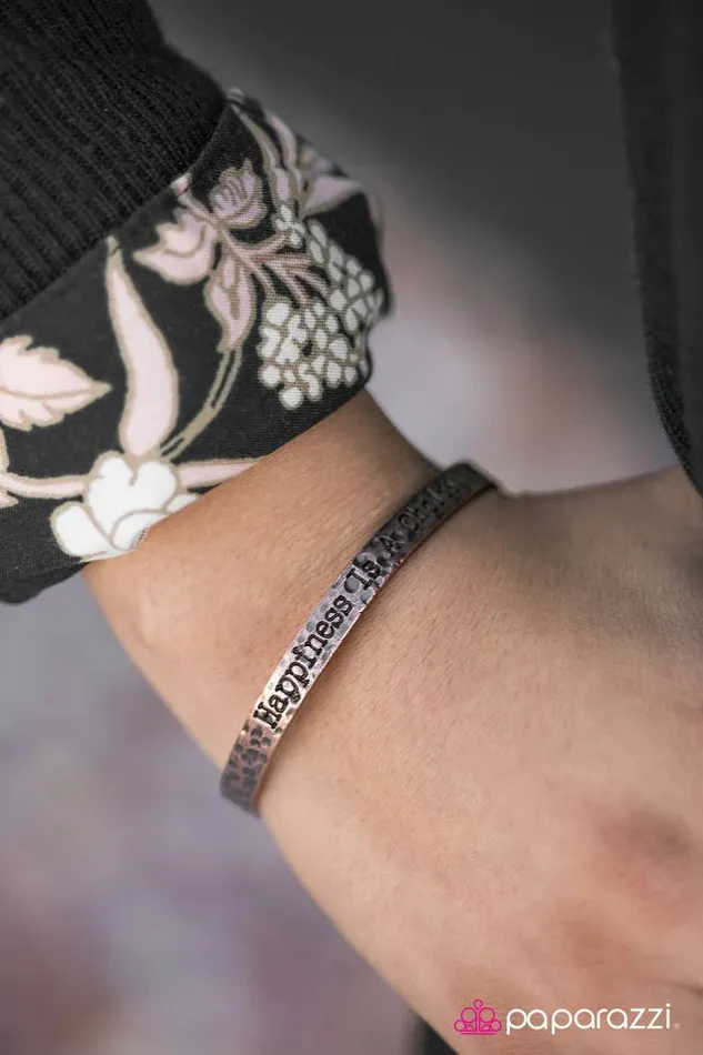 Paparazzi Jewelry Bracelets Paparazzi Bracelet Do What Makes You Happy Copper